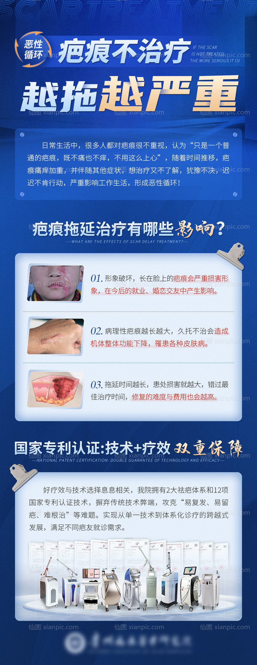 素材乐-医疗疤痕仪器