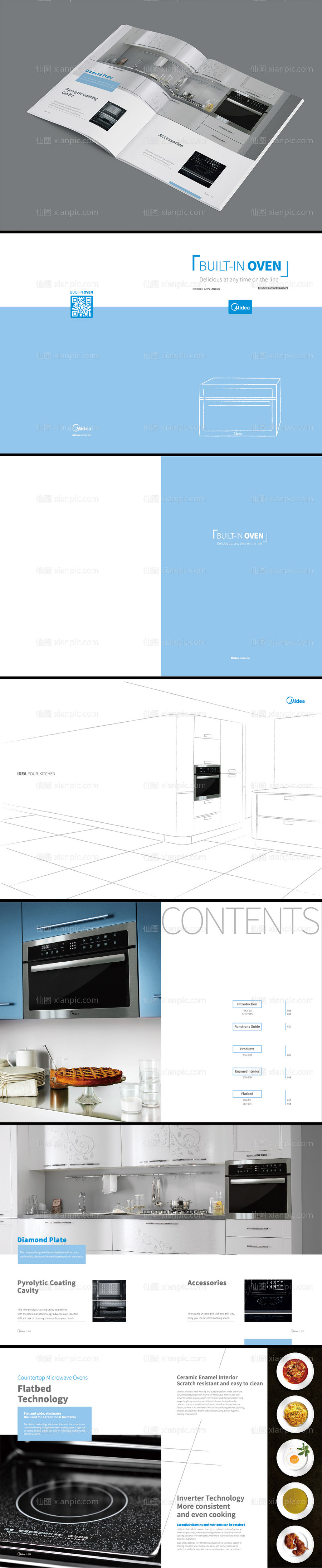 素材乐-厨房电器画册英文版