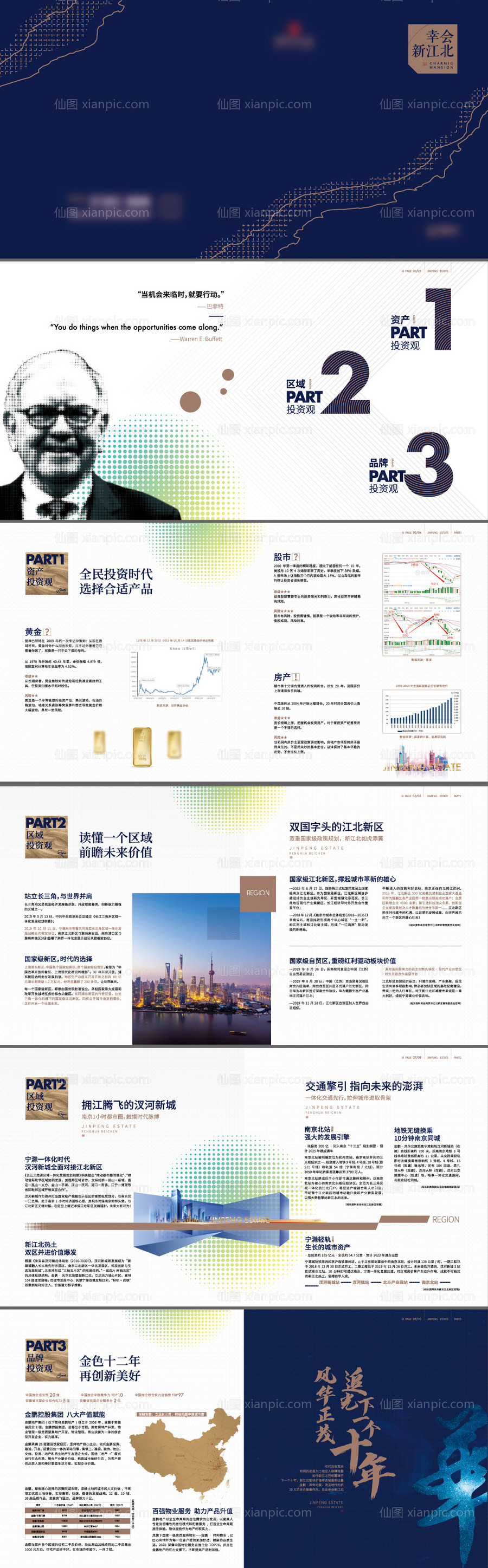 素材乐-地产投资招商手册楼书