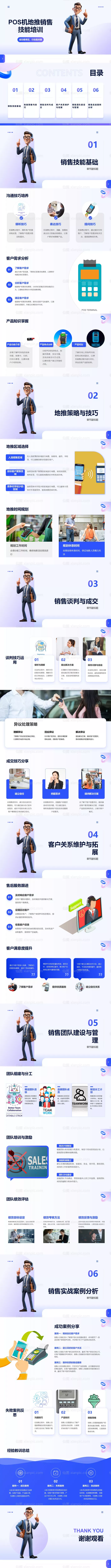 仙图网-POS机地推销售技能培训PPT