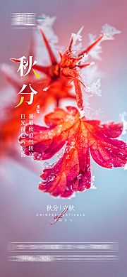 仙图网-秋分节气海报