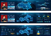 仙图网-科技感可视化大屏大数据领导驾驶舱政务