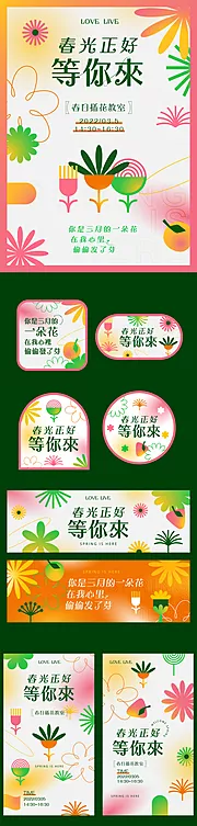 仙图网-春季插花活动物料