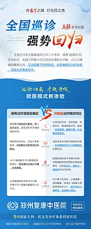 仙图网-医疗优势对比海报