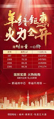 素材乐-地产年终特惠房源海报