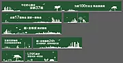 仙图网-地产绿植草皮围挡