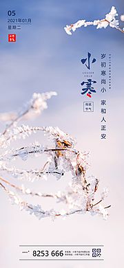 仙图网-地产节气小寒海报