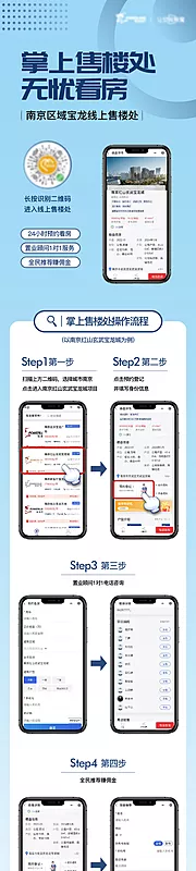 仙图网-地产看房app操作指南长图