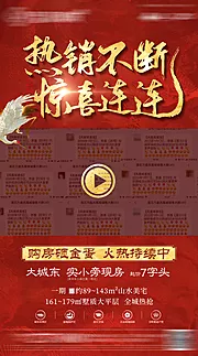 仙图网-地产热销创意视频框海报