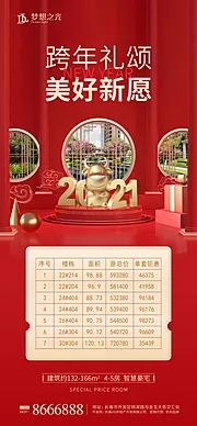 仙图网-元旦新年地产特价房海报