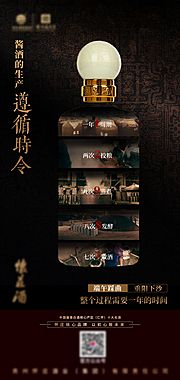 素材乐-12987工艺白酒海报