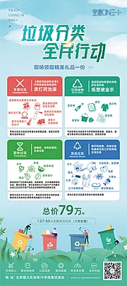 仙图网-垃圾分类易拉宝