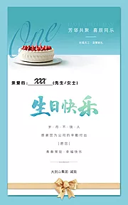 仙图网-地产生日快乐祝福海报