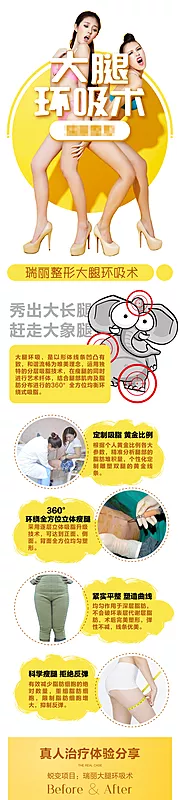 仙图网-医疗美容大腿吸脂详情页