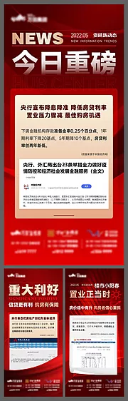 仙图网-地产新闻海报系列