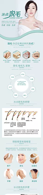 仙图网-医美冰点脱毛电商详情页