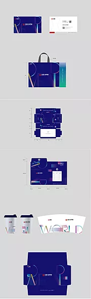 仙图网-地产手提袋名片抽纸盒基础物料