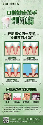 仙图网-牙周病科普海报