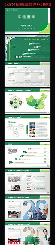 仙图网-地产置业中介ppt