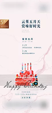 仙图网-地产生日活动海报