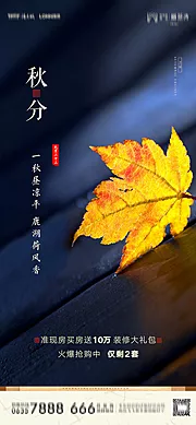 仙图网-地产秋分节气海报