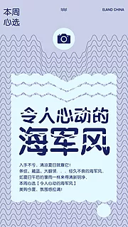 仙图网-海军风扁平海报