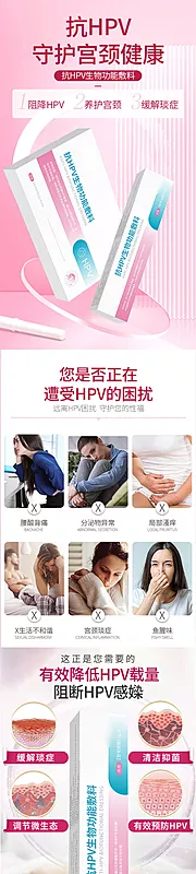 仙图网-抗hpv生物功能敷料详情页