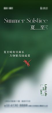 素材乐-夏至 立夏 二十四节气