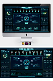 仙图网-数据可视化科技智慧智能统计后台监管中心