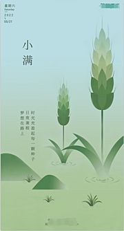 仙图网-小满节气海报