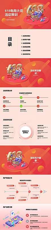 仙图网-618电商大促活动策划PPT