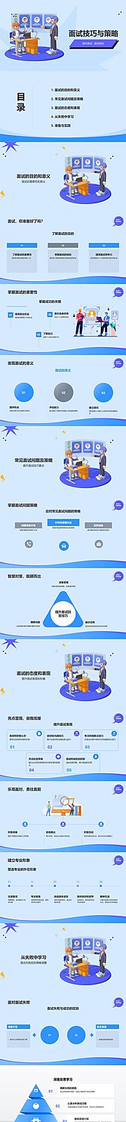 仙图网-面试技巧与策略PPT