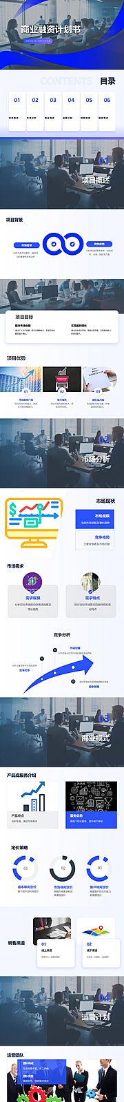 仙图网-商业融资计划书PPT