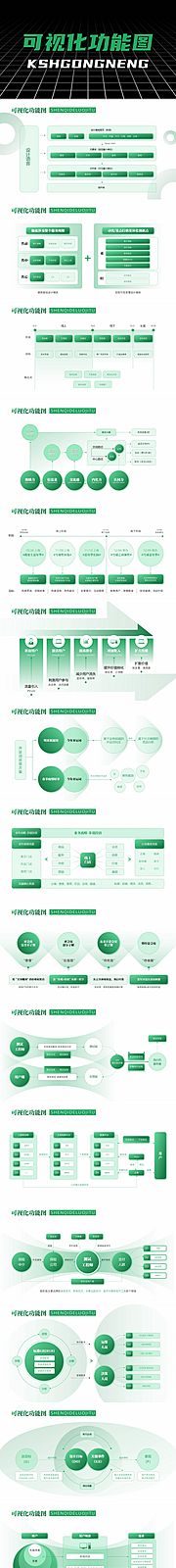 仙图网-可视化功能图PPT