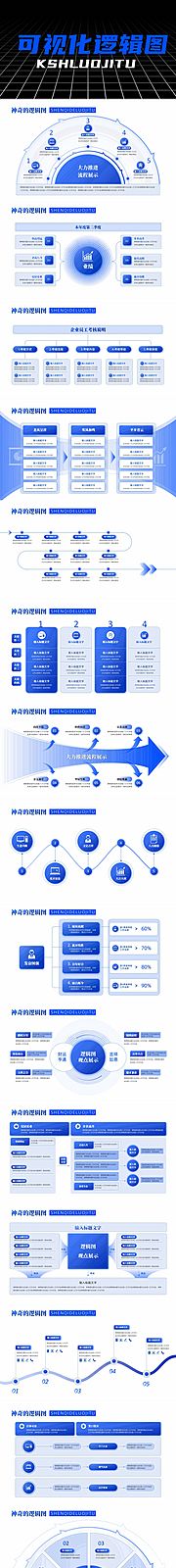 仙图网-可视化逻辑图PPT