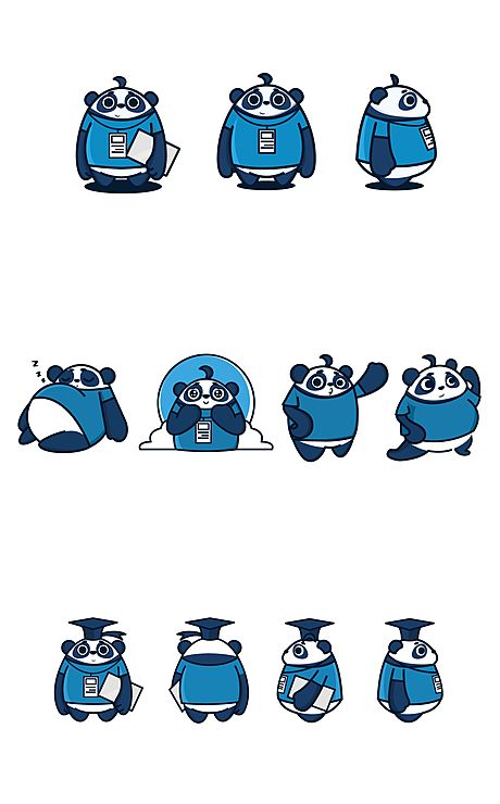 仙图网-卡通熊猫吉祥物